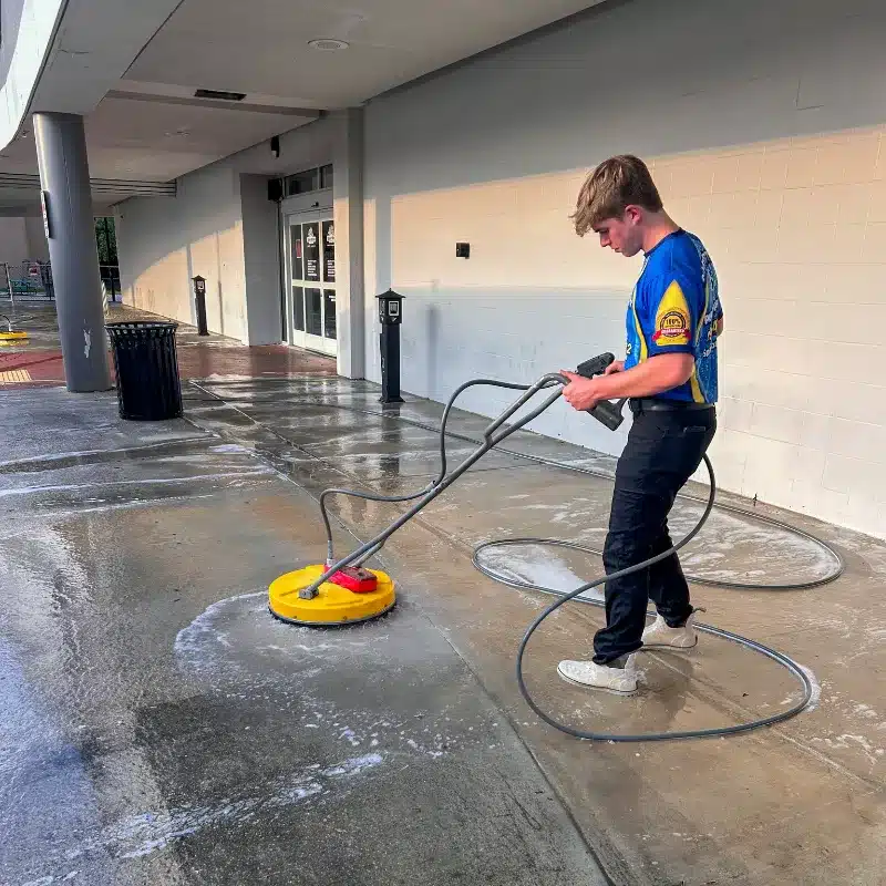Commercial Pressure Washing Project