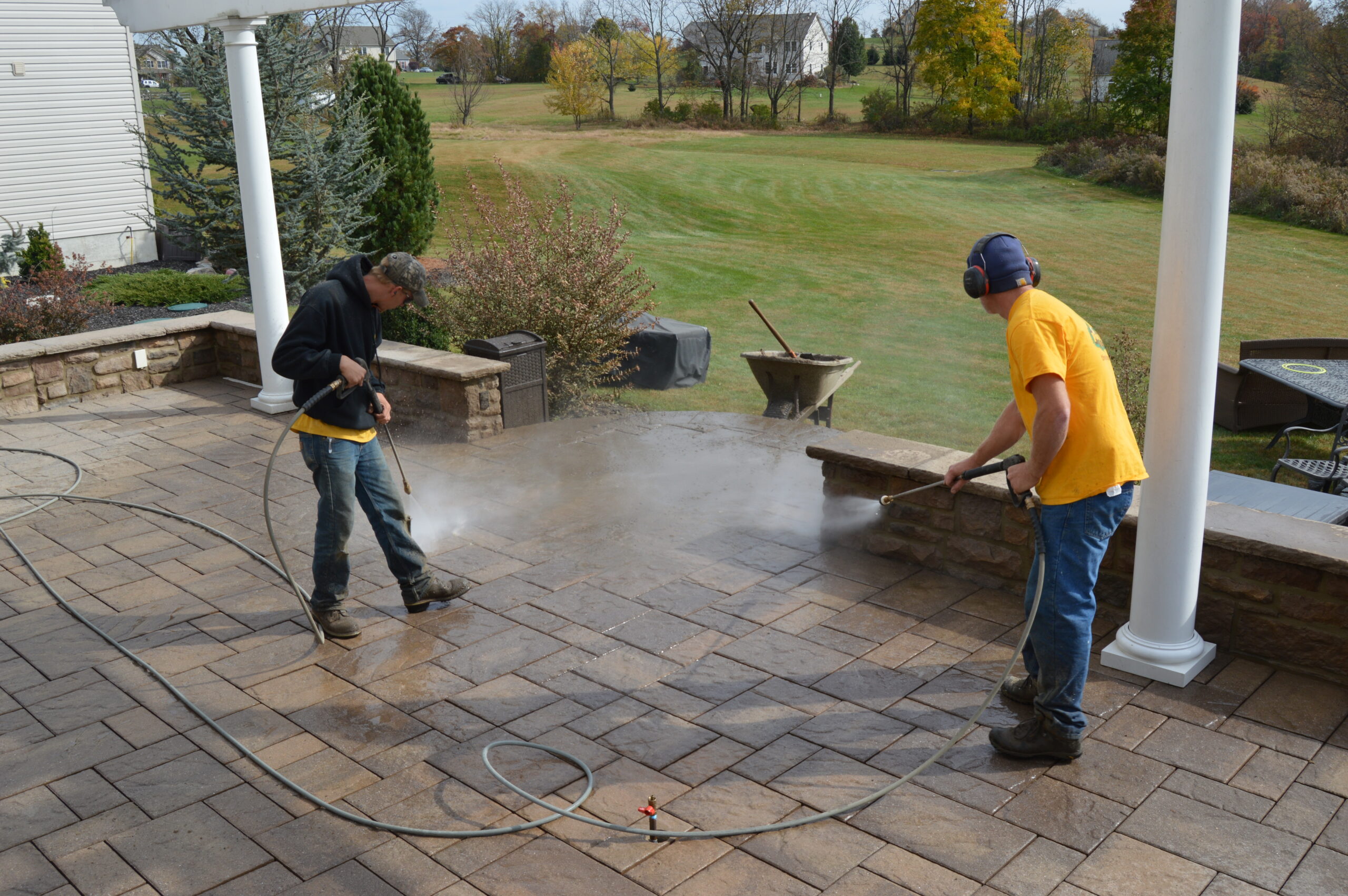 Paver Cleaning & Sealing